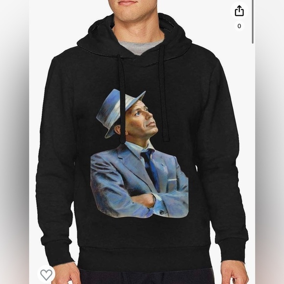 Other - Frank Sinatra Hoodie Large Black​​